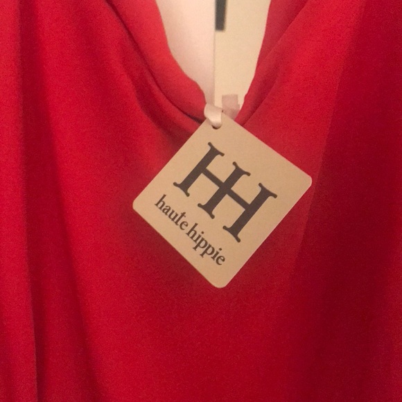Haute hippie NWT slip dress - cherry colour, NWT - Picture 3 of 5